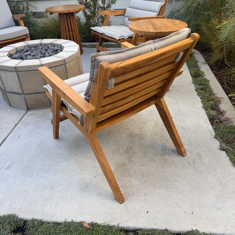 Jepara Lounge Chair Ribbed