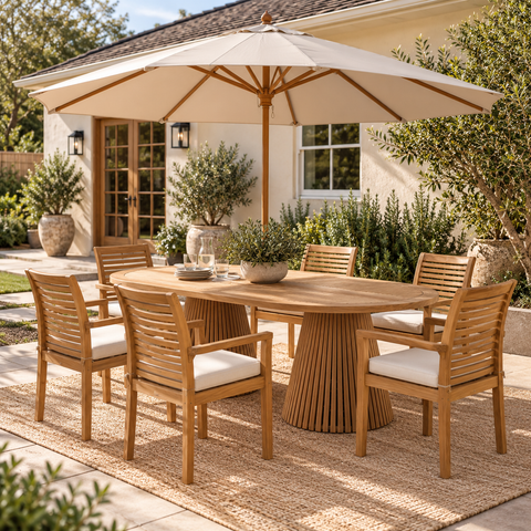 Kudus Dining Set 80"