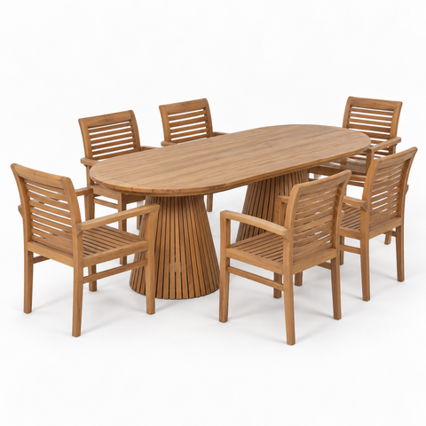 Kudus Dining Set 80"